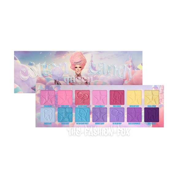 Jeffree Star Cosmetics Cotton Candy Queen Artistry Eyeshadow Palette New In Box - Picture 6 of 16